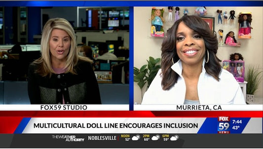 Fox59 Features Dr. Lisa's Diverse Multicultural Doll Line The Fresh Dolls