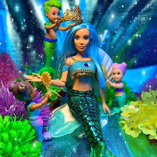 Mermaid Doll #MerMay #FreshPhotoChallenge Winner with The Fresh Dolls