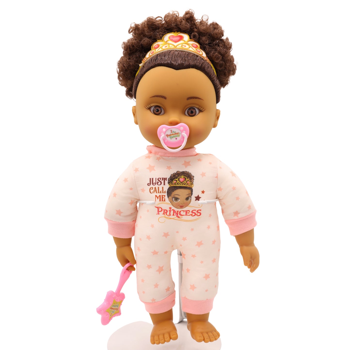 14 inch African American doll from Positively Perfect collection