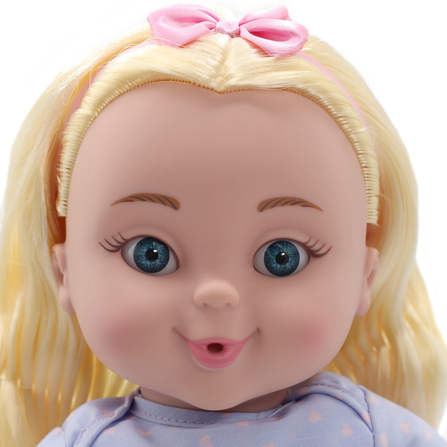 Positively Perfect Kayla Toddler Doll – 14" Caucasian Baby Doll with Blond Hair & Blue Pajamas | Soft Empowering Gift for Ages 3+