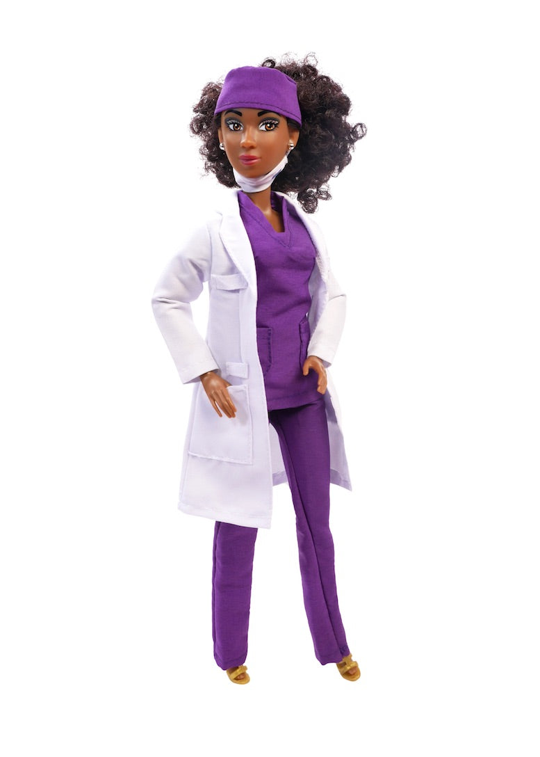 fresh dolls fashion pack doctors coat