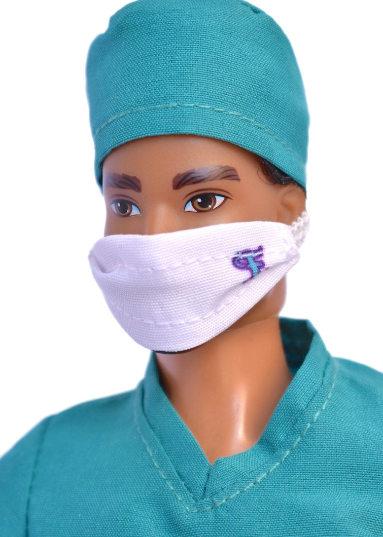 green male fashion doll scrubs fresh dolls squad