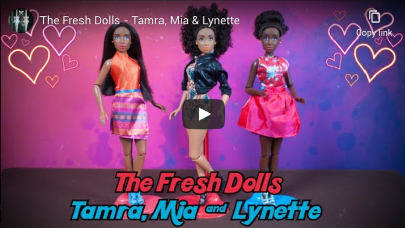 Grayskull Warrior Doll Review of The Fresh Dolls - Tamra, Mia & Lynette