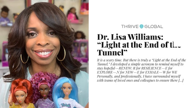 Thrive Global Features Dr. Lisa Finding Light At the End of the Tunnel During Covid-19