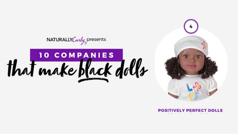 Naturally Curly Features Positively Perfect - 10 Companies That Make Black Dolls