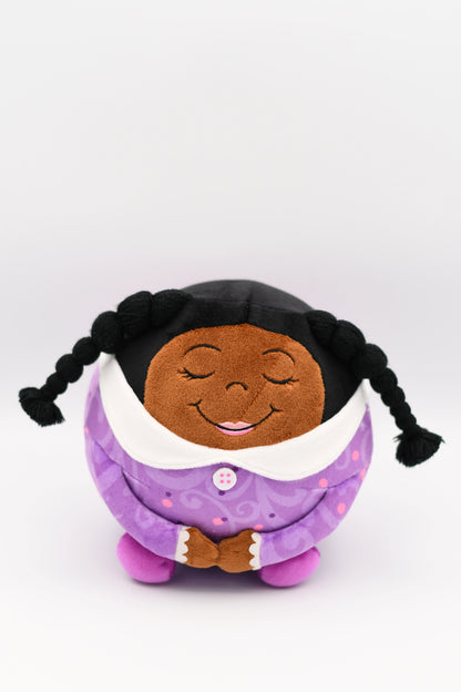 Fresh Cuddles Angel Puffball Plush – 6" Soft Huggable Plush Doll