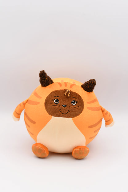 Fresh Cuddles Purrfect Kitty Plush Toy – 6" Soft Stuffed Cat in Costume | Cute Gift for Kids & Cat Lovers