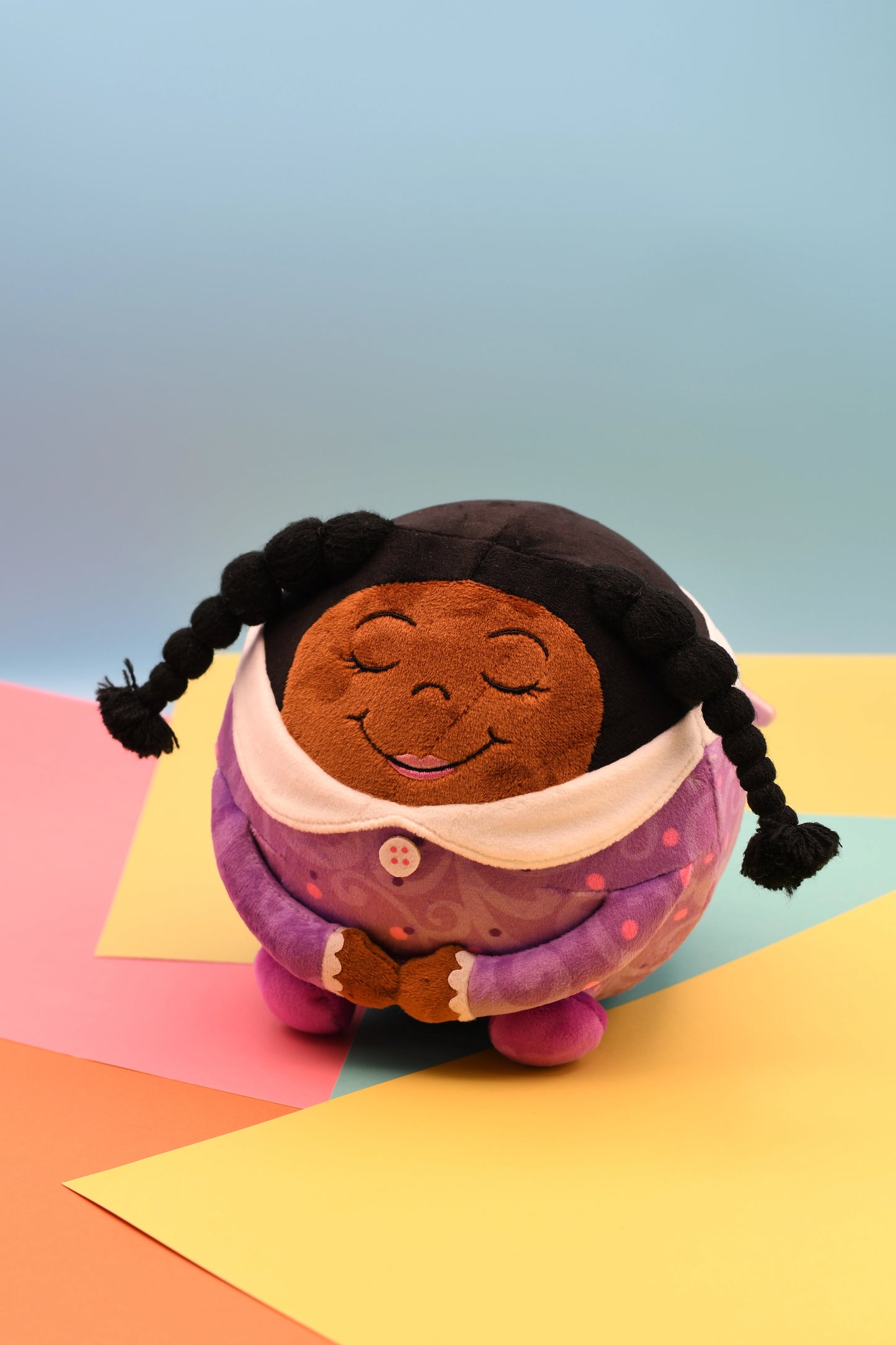 Fresh Cuddles Angel Puffball Plush – 6" Soft Huggable Plush Doll