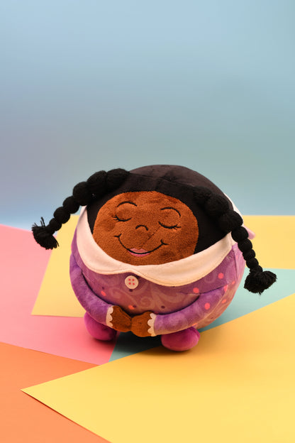 Fresh Cuddles Angel Puffball Plush – 6" Soft Huggable Plush Doll