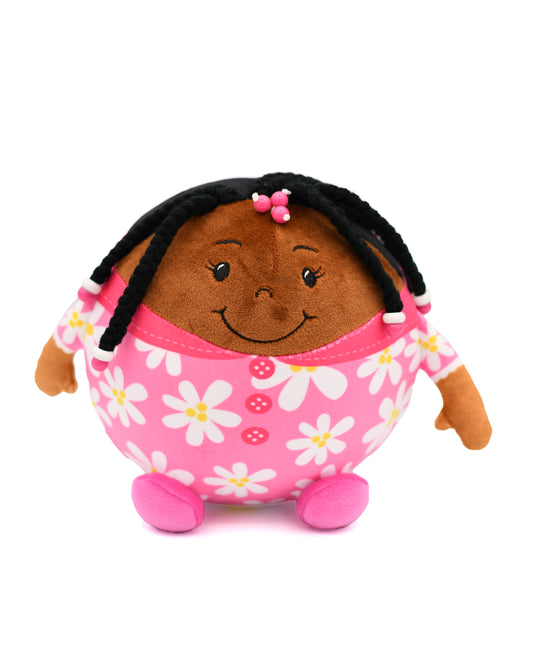 Alicia Beads plush toy with beaded costume – 6 inch soft doll for kids