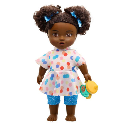 Positively Perfect Dolls 14" Assortment – Inclusive Black Dolls for Kids | Set of 4 Diverse Fashion Dolls