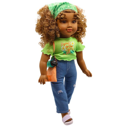 Positively Perfect Dolls 18" Assortment – Set of 4 Diverse Black Dolls for Kids | Willow, Cheyenne, Mira & Sable