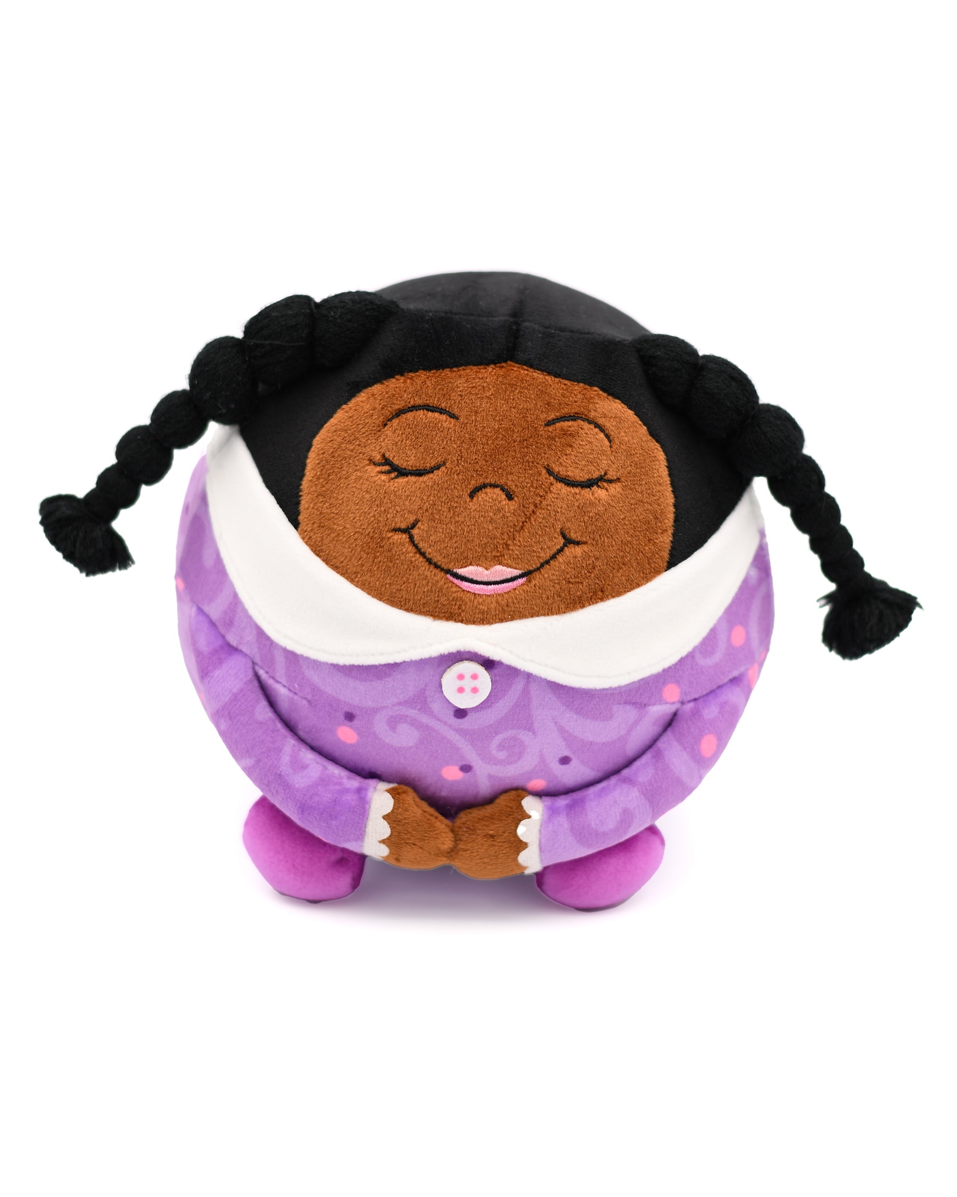 Fresh Cuddles Angel Puffball plush toy with wings, 6 inches