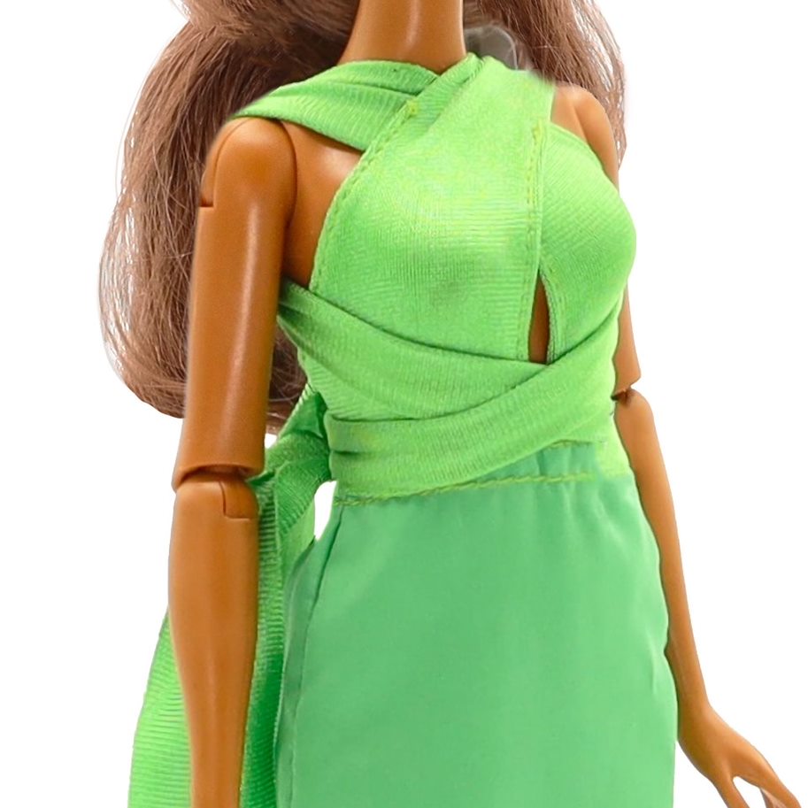 Keisha 11.5" Fresh Doll – Posable Fashion Doll with Fresh Finity Wear & Signature Green Bottom Shoes Collectible Doll for Kids 6+