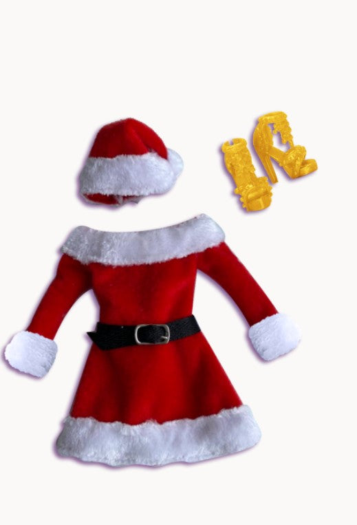 Fresh Dolls Mrs. Claus Santa Suit