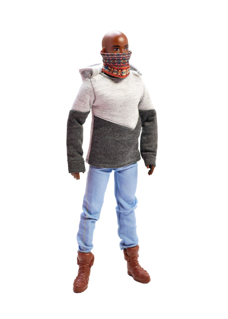 male fashion doll face mask hoodie jeans fresh squad dolls