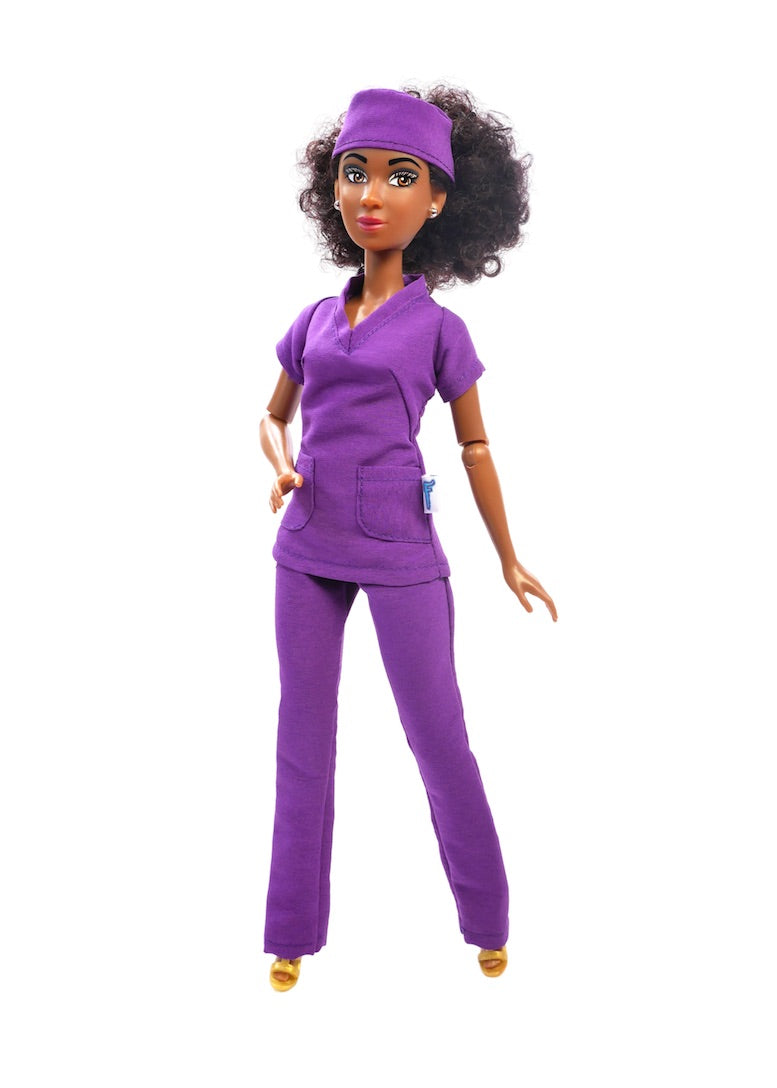 mia fresh fashion dolls in nurse scrubs